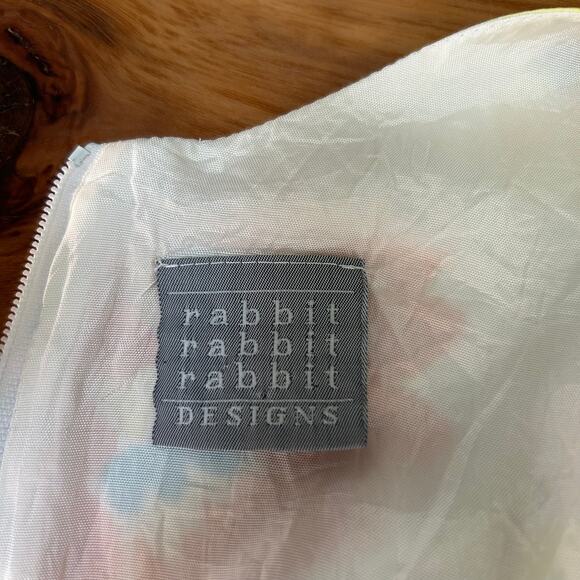 Rabbit Rabbit Designs Floral Print Sleeveless Dress Size 8 - Picture 6 of 6